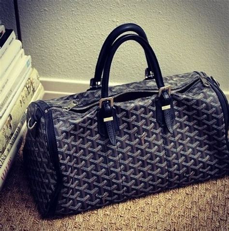 goyard duffle bag mens|goyard bag men price.